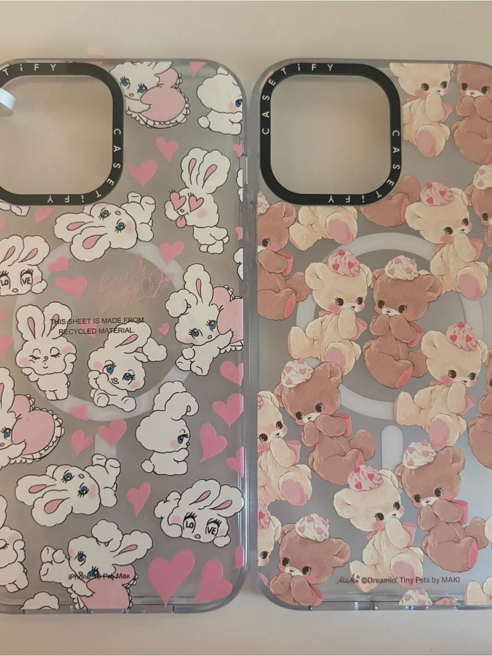 Casetify Printed Impact Clear MagSafe iPhone 13 Pro Max Cases